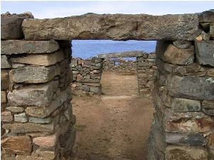 La Chincana ruins at Lake Titicaca.