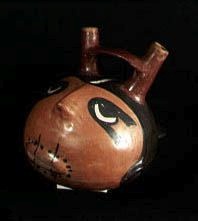 A Nazca trophy head.