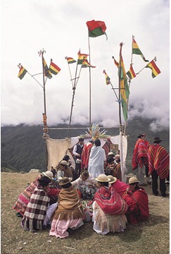 Cruz Velakuy in a Bolivian village.